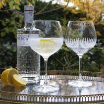 Royal Scot Crystal Glacier Gin & Tonic Copa Glasses 210mm 22oz | Gift Boxed Pair