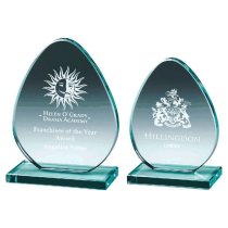 Jade Glass Stand | 140mm | 10mm Thick