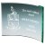Jade Curve Glass Trophy | 125mm | 5mm Thick - T0918