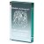 Premium Jade Glass Block Trophy | 110mm | 15mm Thick - T8988
