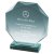 Premium Octagonal Jade Glass Stand | 200mm | 10mm Thick - T7124