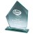 Premium Jade Glass Stand | 150mm | 12mm Thick - T7769