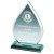 Premium Jade Glass Stand | 180mm | 15mm Thick - T9429