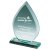 Premium Jade Glass Stand | 230mm | 15mm Thick - T9431