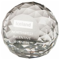 Crystal Maze Paperweight Trophy | 80mm