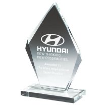 Crystal Iceberg Stand Trophy | 165mm | 10mm Thick