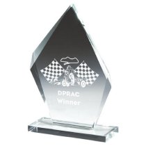 Crystal Iceberg Stand Trophy | 195mm | 10mm Thick