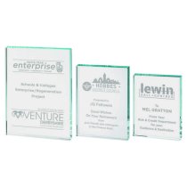 Crystal Block Trophy | 140mm | 20mm Thick