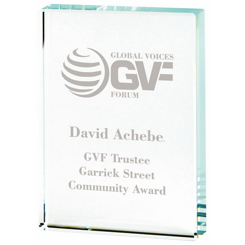 Crystal Block Trophy | 120mm | 20mm Thick
