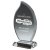 Clear Glass Flame Stand | 145mm | 10mm Thick - T0908
