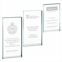 Clear Glass Rectangular Stand | 140 x 80mm