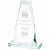 Trapezium Glass Tower | 200mm | 10mm Thick - T4048