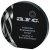 Circular Silver Glass Trophy | Black Background | 140mm | 20mm Thick - T4061