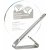 Glass Circle on Metal Base | 190mm | 10mm Thick - T4047