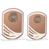 Argon Glass Trophy | Bronze | 160mm