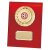 Mirage Multi-Sport Mirror Plaque | Red | 200mm - CR19513C