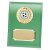 Mirage Multi-Sport Mirror Plaque | Green | 150mm - CR19514A