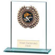 Warrior Multisport Jade Glass Trophy | 110mm