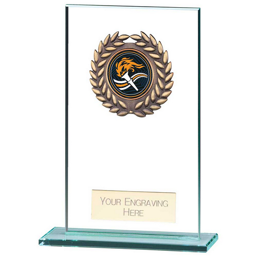 Warrior Multisport Jade Glass Trophy | 140mm