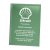 Emerald Green Mirrored Plaque | 150mm - CR2134A