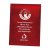 Ruby Red Mirrored Plaque | 150mm - CR2135A
