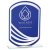 Argon Mirrored Glass Award | Blue | 180mm - CR23080B