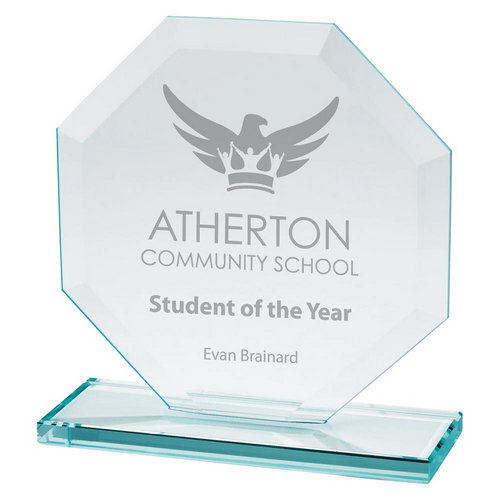 Oblivion Jade Glass Award | 140mm