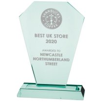 Charleston Jade Glass Award | 200mm