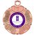 Personalised Tudor Rose Medal | Bronze | 50mm - M519BZ.PC