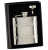 Hip Flask with Celtic Bands and funnel| Stainless Steel | Gift Boxed - PP15186A