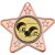 Lawn Bowls Star Shaped Medal | Bronze | 50mm - M10BZ.LAWNBOWL