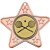 Squash Star Shaped Medal | Bronze | 50mm - M10BZ.SQUASH