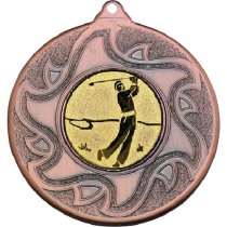 Golf Sunshine Medal | Bronze | 50mm