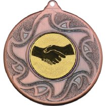 Handshake Sunshine Medal | Bronze | 50mm