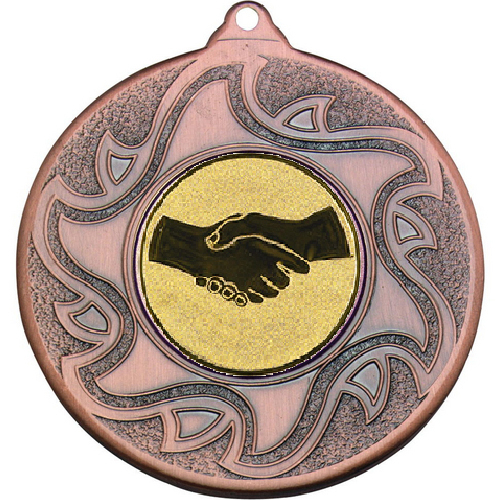 Handshake Sunshine Medal | Bronze | 50mm