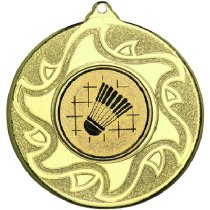 Badminton Sunshine Medal | Gold | 50mm