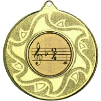 Music Sunshine Medal | Gold | 50mm
