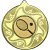Tennis Sunshine Medal | Gold | 50mm - M13G.TENNIS
