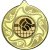 Volleyball Sunshine Medal | Gold | 50mm - M13G.VOLLEYBALL