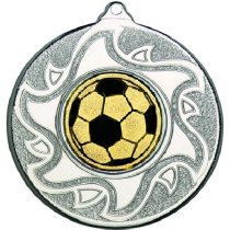 Football Sunshine Medal | Silver | 50mm