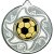 Football Sunshine Medal | Silver | 50mm - M13S.FOOTBALL