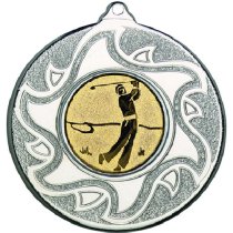 Golf Sunshine Medal | Silver | 50mm