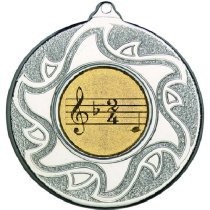 Music Sunshine Medal | Silver | 50mm