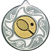 Tennis Sunshine Medal | Silver | 50mm