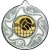 Volleyball Sunshine Medal | Silver | 50mm - M13S.VOLLEYBALL