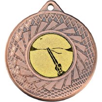 Clay Pigeon Blade Medal | Bronze | 50mm