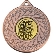 Darts Blade Medal | Bronze | 50mm
