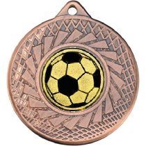 Football Blade Medal | Bronze | 50mm