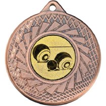 Lawn Bowls Blade Medal | Bronze | 50mm