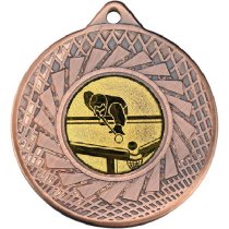 Snooker Blade Medal | Bronze | 50mm